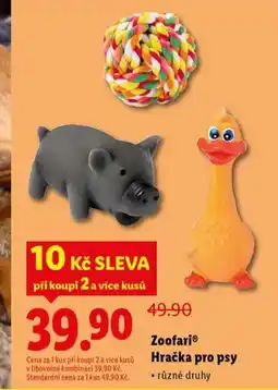 Lidl Zoofari hračka pro psy nabídka