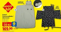 Lidl Zoofari deka do auta nabídka