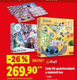 Lidl Sada 50 společenských a stolních her nabídka