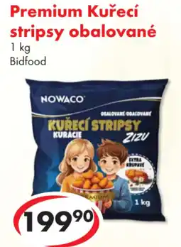 CBA NOWACO Premium Kuřecí stripsy obalované nabídka