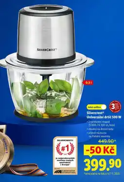 Lidl Silvercrest univerzální drtič nabídka