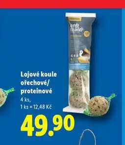 Lidl Lojové koule ořechové nabídka