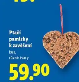 Lidl Ptačí pamlsky nabídka