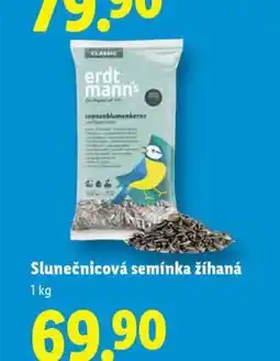 Lidl Slunečnicová semínka žíhaná nabídka