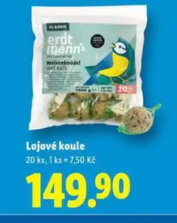 Lidl Lojové koule nabídka