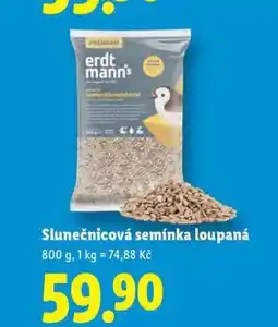 Lidl Slunečnicová semínka loupaná nabídka