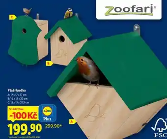Lidl Ptačí budka nabídka