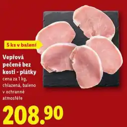 Lidl Vepřová pečeně bez kosti nabídka