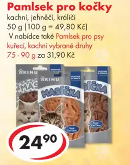 CBA AKINU Pamlsek pro kočky nabídka