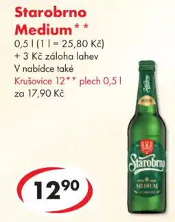 CBA Starobrno Medium nabídka