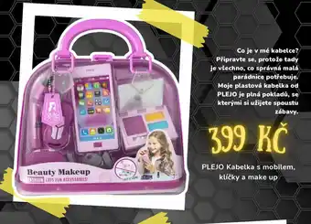 Pompo PLEJO Kabelka s mobilem, klíčky a make up nabídka