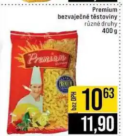 Jip Premium bezvaječné těstoviny různé druhy 400 g nabídka