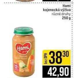 Jip Hami kojenecká výživa různé druhy 250 g nabídka