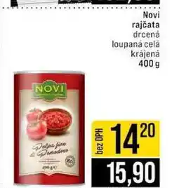 Jip Novi rajčata drcená loupaná celá krájená 400 g nabídka