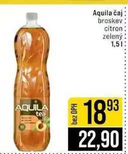Jip Aquila čaj broskev citron zelený 1,5l nabídka