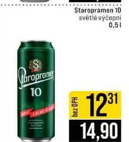Jip Staropramen 10 světlé výčepní 0,5l nabídka