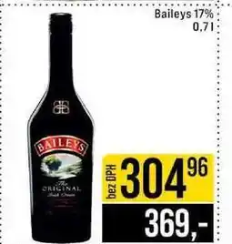 Jip Baileys 17% 0,7l nabídka