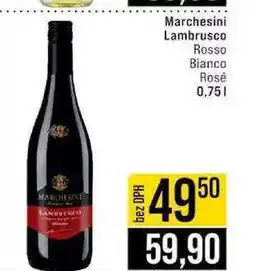 Jip Marchesini Lambrusco Rosso Bianco Rosé 0,75l nabídka