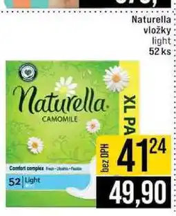 Jip Naturella vložky light 52 ks nabídka