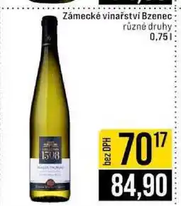 Jip Zámecké vinařství Bzenec různé druhy 0,75l nabídka
