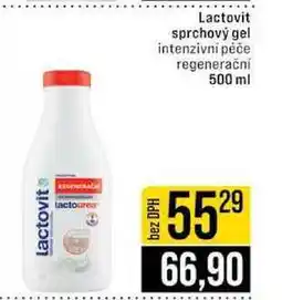 Jip Lactovit sprchový gel intenzivní péče regenerační 500 ml nabídka