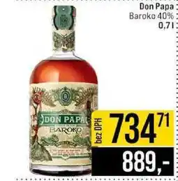 Jip Don Papa Baroko 40% 0,7l nabídka