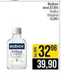 Jip Božkov mini 37,5% Vodka Original 0,09l nabídka