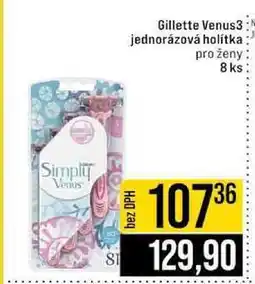 Jip Gillette Venus3 jednorázová holítka pro ženy 8 ks nabídka