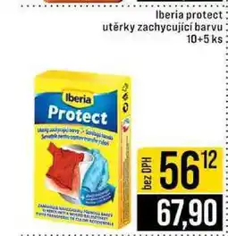 Jip Iberia protect utěrky zachycující barvu 10+5 ks nabídka