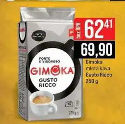 Jip Gimoka mletá káva Gusto Ricco 250 g nabídka