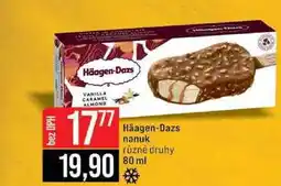 Jip Häagen-Dazs nanuk různé druhy 80 ml nabídka