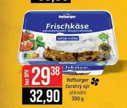 Jip Hofburger čerstvý sýr přírodní 300 g nabídka