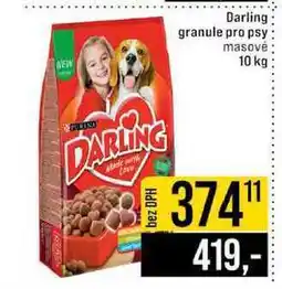 Jip Darling granule pro psy masové 10 kg nabídka