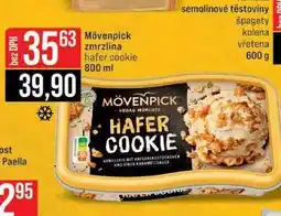Jip Mövenpick zmrzlina hafer cookie 800 ml nabídka