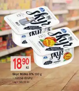 Žabka Skyr Milko 0% nabídka