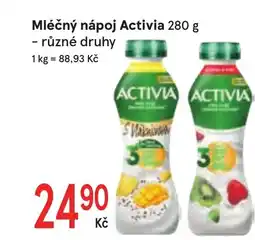 Žabka Mléčný nápoj Activia nabídka