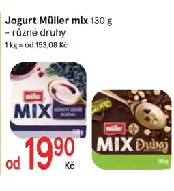 Žabka Jogurt Müller mix nabídka