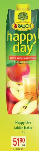 Žabka Happy Day Jablko Natur nabídka