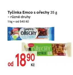 Žabka Tyčinka Emco s ořechy nabídka