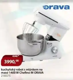 M.A.T. Orava kuchyňský robot s mlýnkem na maso 1400 w chefino-m orava 218375 nabídka