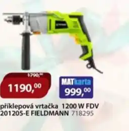 M.A.T. Příklepová vrtačka 1200 w fdv fieldmann 718297 nabídka