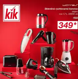 Kik Skleněná rychlovarná konvice nabídka