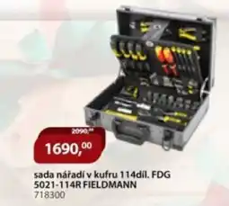 M.A.T. Sada nářadí v kufru 114dil. fdg 5021-114r fieldmann 718300 nabídka