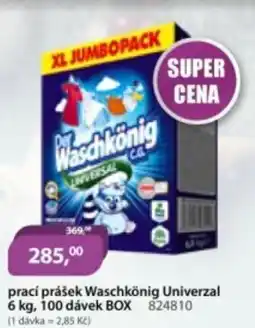 M.A.T. Prací prášek waschkönig univerzal , 100 dávek box 824810 nabídka