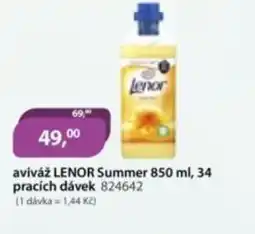 M.A.T. aviváž LENOR Summer, 34 pracích dávek 824642 nabídka