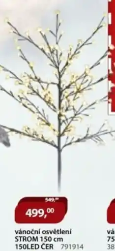 M.A.T. vánoční osvětlení STROM 150LED ČER 791914 nabídka