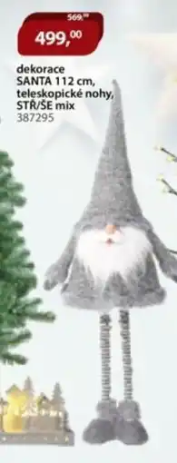 M.A.T. Dekorace santa teleskopické nohy, stř/še mix 387295 nabídka