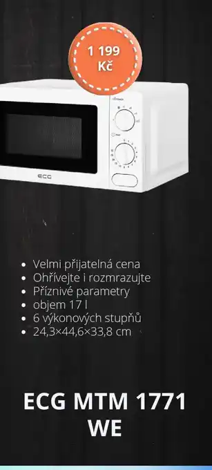 Expert ECG MTM 1771 WE nabídka