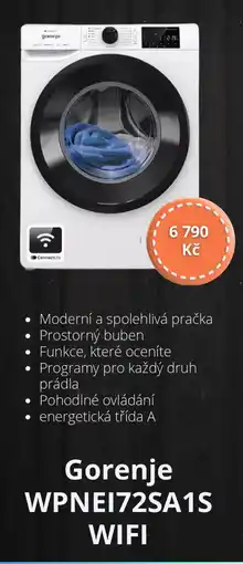Expert Gorenje WPNE172SA1S Wifi nabídka
