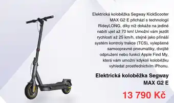 Elektrická koloběžka Segway MAX G2 E